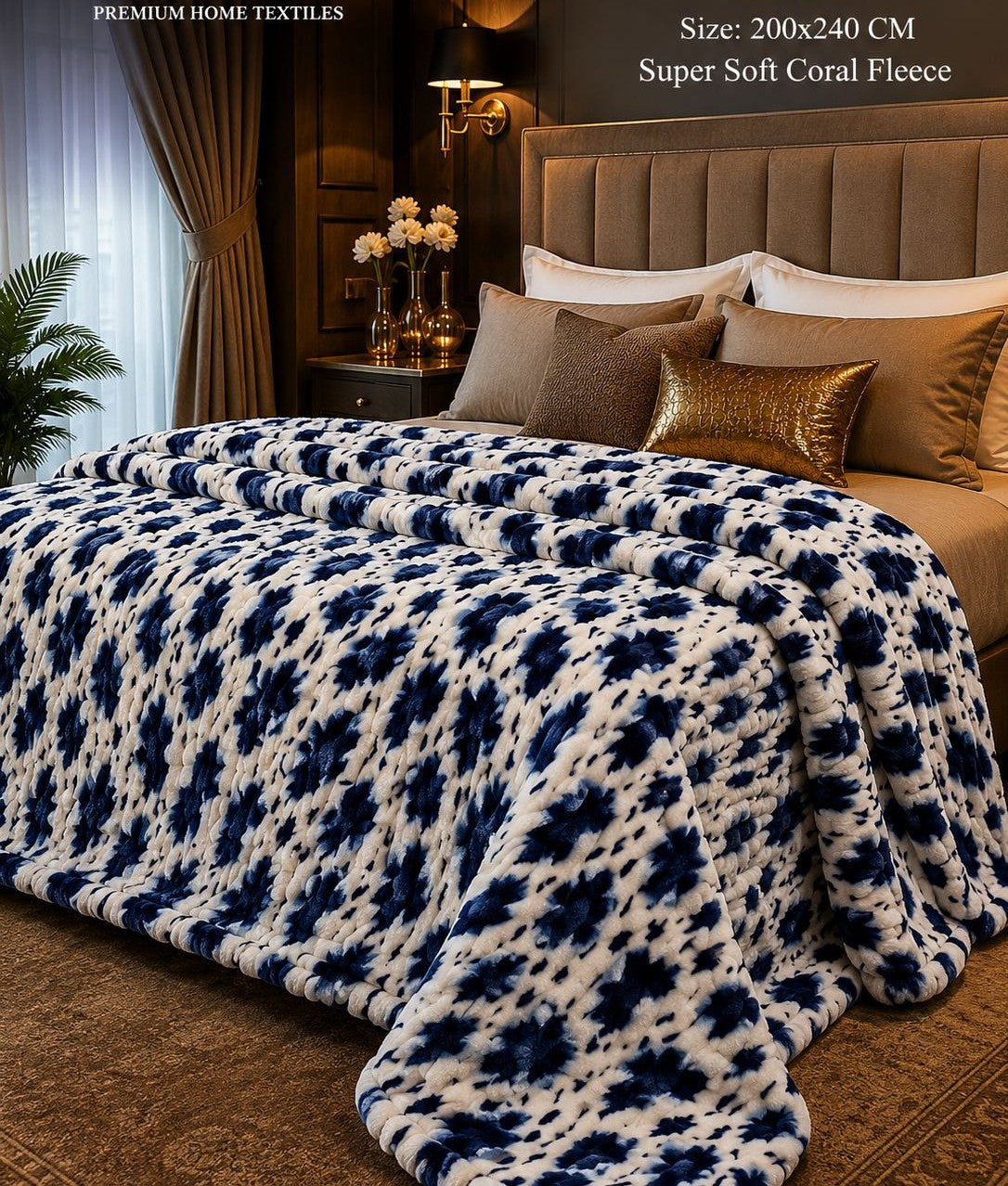 Super Soft Coral Fleece Blanket