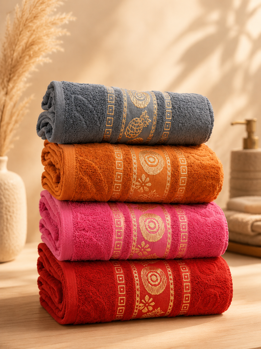Premium Jacquard Cotton Towels